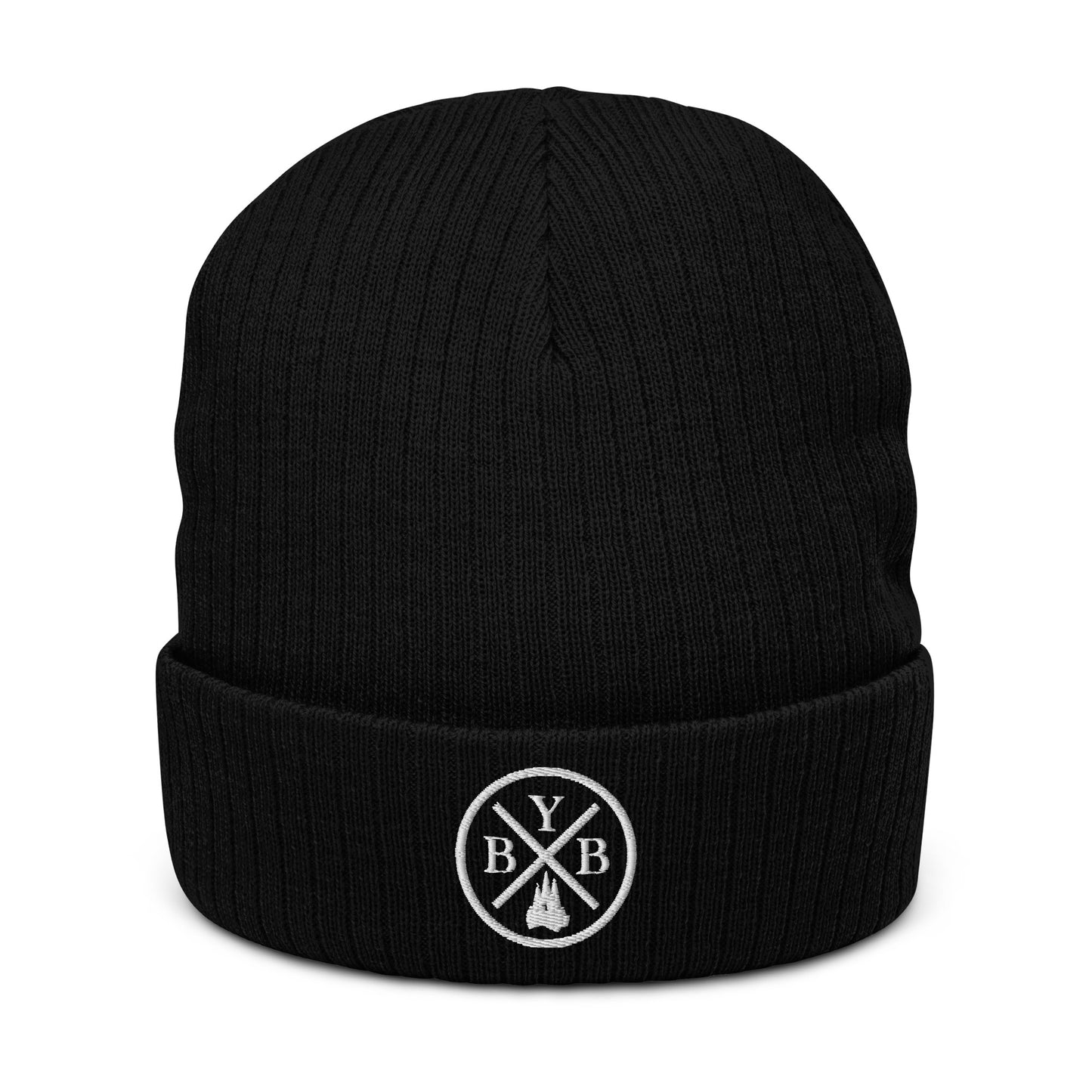 BYB Circle - Ribbed knit beanie